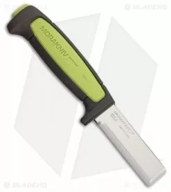 Morakniv Chisel Fixed Blade Knife Green (2.875" Satin) 6 Morakniv Chisel Fixed Blade Knife Green (2.875" Satin) -Avokelavavat Sales Store Morakniv Chisel green satin BHQ 48025 er spine