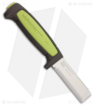 Morakniv Chisel Fixed Blade Knife Green (2.875" Satin) 4 Morakniv Chisel Fixed Blade Knife Green (2.875" Satin) - Image 2