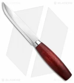 Morakniv Classic No.3 (C) Fixed Blade Knife Red Birch Wood (5" Satin)