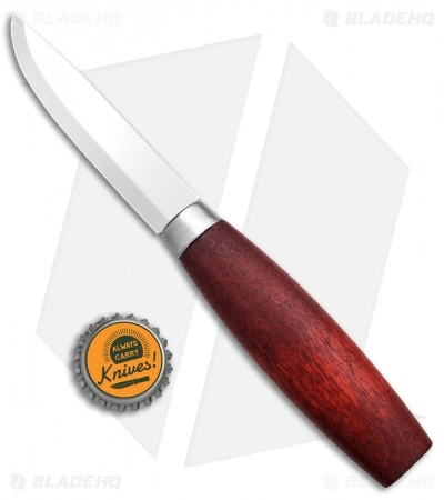 Morakniv Classic No.1 Fixed Blade Knife Red Birch Wood (3" Satin) 6 Morakniv Classic No.1 Fixed Blade Knife Red Birch Wood (3" Satin) - Image 4