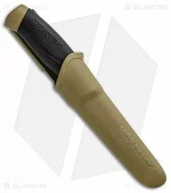 Morakniv Companion Fixed Blade Knife Black/Desert Tan (4" Satin) 8 Morakniv Companion Fixed Blade Knife Black/Desert Tan (4" Satin) -Avokelavavat Sales Store Morakniv Companion Black Desert Tan Satin BHQ 82321 jr sheath