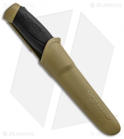 Morakniv Companion Fixed Blade Knife Black/Desert Tan (4" Satin) 5 Morakniv Companion Fixed Blade Knife Black/Desert Tan (4" Satin) - Image 3