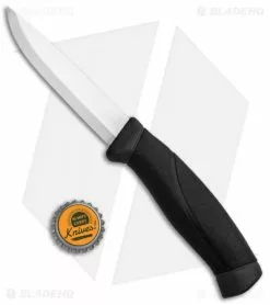 Morakniv Companion Fixed Blade Knife Anthracite (4" Satin) -Avokelavavat Sales Store Morakniv Companion Black Satin BHQ 82320 jr bottlecap