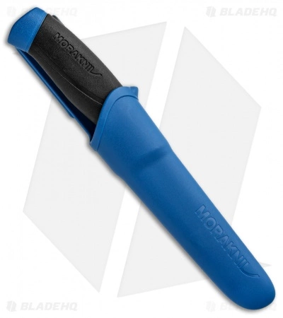 Morakniv Companion Fixed Blade Knife Navy Blue (4" Satin) 5 Morakniv Companion Fixed Blade Knife Navy Blue (4" Satin) - Image 3
