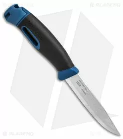 Morakniv Companion Spark Fixed Blade Knife Blue W/ Fire Starter (4" Satin) -Avokelavavat Sales Store Morakniv Companion Spark Stainless Steel W Fire Starter Blue 2in 5cm Satin BHQ 137582 td spine