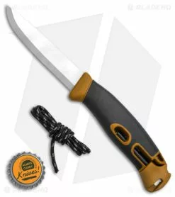 Morakniv Companion Spark Fixed Blade Knife Brown W/ Fire Starter (4" Satin) -Avokelavavat Sales Store Morakniv Companion Spark Stainless Steel W Fire Starter Yellow 2in 5cm Satin BHQ 137580 td size jr