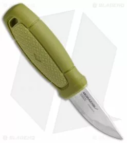 Morakniv Eldris Pocket-Size Fixed Blade Neck Knife Kit Green (2.125" Satin) -Avokelavavat Sales Store Morakniv Eldris Green M 12651 BHQ 35335 jr side