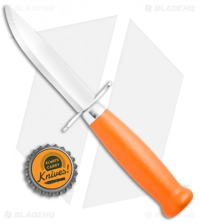 Morakniv Scout 39 Fixed Blade Knife Orange Birchwood (3.25" Satin) 6 Morakniv Scout 39 Fixed Blade Knife Orange Birchwood (3.25" Satin) - Image 4