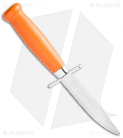 Morakniv Scout 39 Fixed Blade Knife Orange Birchwood (3.25" Satin) 4 Morakniv Scout 39 Fixed Blade Knife Orange Birchwood (3.25" Satin) - Image 2
