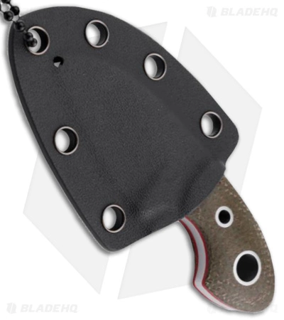 Boker Plus Gnome Fixed Blade Knife Green Micarta (2.09" D2) 74 01BO324 4 Boker Plus Gnome Fixed Blade Knife Green Micarta (2.09" D2) 74 01BO324 - Image 2