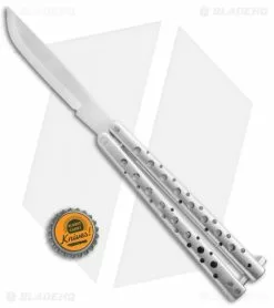 Nathan Dewey Custom Deviant Balisong Knife W/ Flamed Clip (4.25" Wide Scandi) -Avokelavavat Sales Store Nathan Dewey Custom Deviant Balisong Butterfly 1 BHQ 22332 jr bottlecap