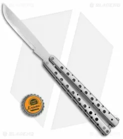 Nathan Dewey Custom Deviant Balisong Knife W/ Flamed Clip (4.25" Narrow Scandi) 9 Nathan Dewey Custom Deviant Balisong Knife W/ Flamed Clip (4.25" Narrow Scandi) -Avokelavavat Sales Store Nathan Dewey Custom Deviant Balisong Butterfly 3 BHQ 24113 jr bottlecap