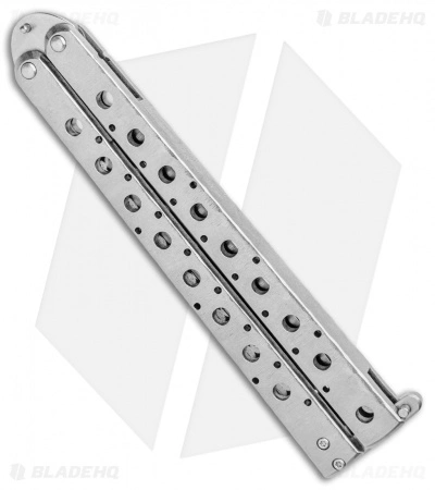 Nathan Dewey Custom Deviant Balisong Butterfly Rounded (4" Satin) 4 Nathan Dewey Custom Deviant Balisong Butterfly Rounded (4" Satin) - Image 2