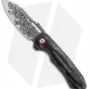 Nova Blades Custom Shocker Frame Lock Knife Carbo Quartz (3.25" XHP Core)