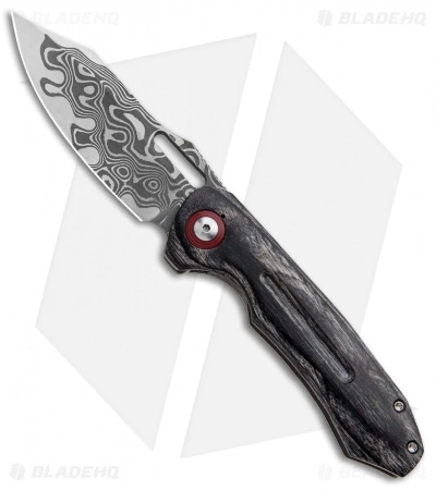Nova Blades Custom Shocker Frame Lock Knife Carbo Quartz (3.25" XHP Core) 3 Nova Blades Custom Shocker Frame Lock Knife Carbo Quartz (3.25" XHP Core)