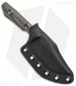 Nova Blades Small Bowie Custom Fixed Blade Green Micarta (3.3" Stonewash) -Avokelavavat Sales Store Nova Blades Small Bowie Custom Green Micarta SW BHQ 99235 jr sheath