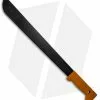 Okapi Slim Profile Machete Fixed Blade Knife Orange Polymer (15.5" Black) 1 Okapi Slim Profile Machete Fixed Blade Knife Orange Polymer (15.5" Black) -Avokelavavat Sales Store Okapi Machete Orange Polymer Black Slim Profile KO5001 BHQ 52529 jr
