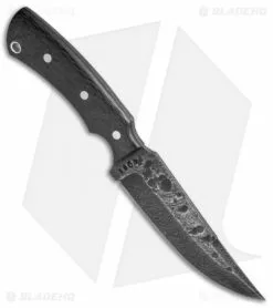 Olamic Cutlery Kovda Fixed Blade Knife Carbon Fiber (5.375" Damascus) 4092 6 Olamic Cutlery Kovda Fixed Blade Knife Carbon Fiber (5.375" Damascus) 4092 -Avokelavavat Sales Store Olamic Cutlery Kovda CF BHQ 50505 jr spine