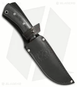 Olamic Cutlery Kovda Fixed Blade Knife Carbon Fiber (5.375" Damascus) #4385 -Avokelavavat Sales Store Olamic Cutlery Kovda CF damascus 4385 BHQ 71921 er sheath