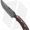 Olamic Cutlery Kovda Fixed Blade Knife Maroon Micarta (5.375" Damascus) #4307 -Avokelavavat Sales Store Olamic Cutlery Kovda maroon micarta damascus 4307 BHQ 71920 er