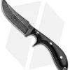 Olamic Cutlery Kurok Fixed Blade Knife Black G-10 (4.3" Damascus) -Avokelavavat Sales Store Olamic Cutlery Kurok Black G 10 Damascus BHQ 91682 jr