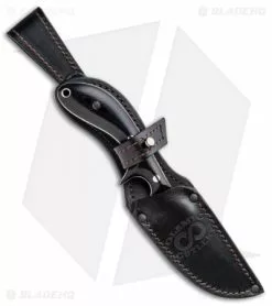 Olamic Cutlery Kurok Fixed Blade Knife Black G-10 (4.3" Damascus) -Avokelavavat Sales Store Olamic Cutlery Kurok Black G 10 Damascus BHQ 91682 jr sheath