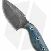 Olamic Cutlery Listok Skinner Fixed Blade Knife Blue Birch (3.6" Damascus) #4352 -Avokelavavat Sales Store Olamic Cutlery Listok Skinner blue birch damascus 4352 BHQ 71911 er