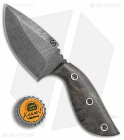 Olamic Cutlery Listok Skinner Fixed Blade Knife Gray Birch (3.6" Damascus) #4339 -Avokelavavat Sales Store Olamic Cutlery Listok Skinner gray birch damascus 4339 BHQ 71912 er size