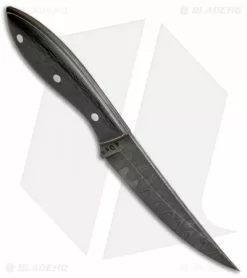 Olamic Cutlery Persian Fixed Blade Knife Carbon Fiber (5" Damascus) 4064 -Avokelavavat Sales Store Olamic Cutlery Persian CF BHQ 50508 jr spine