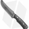 Olamic Cutlery Persian XL Fixed Blade Knife Carbon Fiber (5.75" Damascus) 4135