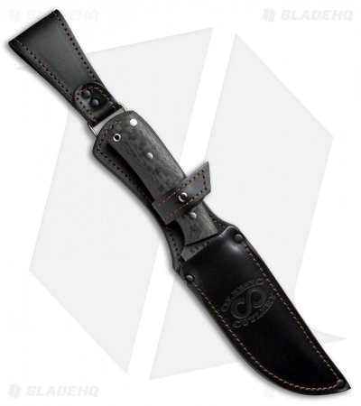 Olamic Cutlery Persian XL Fixed Blade Knife Carbon Fiber (5.75" Damascus) 4135 5 Olamic Cutlery Persian XL Fixed Blade Knife Carbon Fiber (5.75" Damascus) 4135 - Image 3