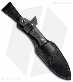 Olamic Cutlery RN45 Fixed Blade Knife Black Micarta (5" Damascus) -Avokelavavat Sales Store Olamic Cutlery RN45 CF HCVD BHQ 91685 jr sheath