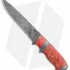 Olamic Cutlery Suna Fixed Blade Knife Red Karelian Birch (5.375" Damascus) #4378 1 Olamic Cutlery Suna Fixed Blade Knife Red Karelian Birch (5.375" Damascus) #4378 -Avokelavavat Sales Store Olamic Cutlery Suna Red Karelian Birch damascus 4378 BHQ 71922 er