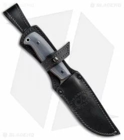 Olamic Cutlery Voykar FT Fixed Blade Knife Gray G-10 (5.75" San Mai Damascus) -Avokelavavat Sales Store Olamic Cutlery Voykar FT Gray G 10 San Mai BHQ 91681 jr sheath