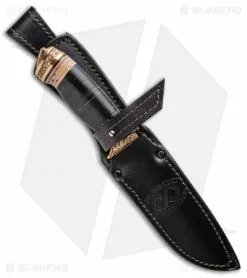 Olamic Cutlery Voykar HT Fixed Blade Knife Leather/Birch Bark (5.8" Damascus) 8 Olamic Cutlery Voykar HT Fixed Blade Knife Leather/Birch Bark (5.8" Damascus) -Avokelavavat Sales Store Olamic Cutlery Voykar HT Leather Birch Bark Damascus OL96173 BHQ 97864 jr sheath