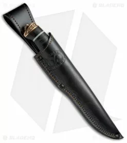 Olamic Cutlery Voykar HT4 Fixed Blade Knife Stacked Leather (5.875" Damascus) -Avokelavavat Sales Store Olamic Cutlery Voykar HT4 Stacked Leather BHQ 50519 jr sheath