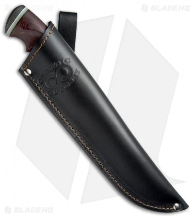 Olamic Cutlery Voykar Scout Fixed Blade Knife Maroon Micarta (6" Damascus) 3067 5 Olamic Cutlery Voykar Scout Fixed Blade Knife Maroon Micarta (6" Damascus) 3067 - Image 3