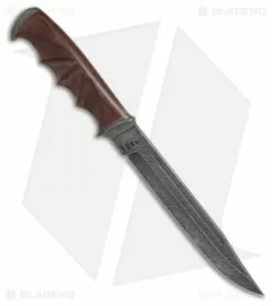 Olamic Cutlery Voykar Scout Fixed Blade Knife Maroon Micarta (6" Damascus) #4305 7 Olamic Cutlery Voykar Scout Fixed Blade Knife Maroon Micarta (6" Damascus) #4305 -Avokelavavat Sales Store Olamic Cutlery Voykar Scout maroon micarta damascus 4305 BHQ 71904 er side