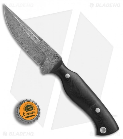 Olamic Cutlery Voykar Compact Fixed Blade Knife Micarta (4.25" Damascus) #4364 6 Olamic Cutlery Voykar Compact Fixed Blade Knife Micarta (4.25" Damascus) #4364 - Image 4