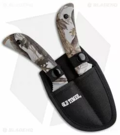 Schrade Old Timer Snowblind Camo Fixed Blade Hunting Knife Combo Set (2 Piece) 14 Schrade Old Timer Snowblind Camo Fixed Blade Hunting Knife Combo Set (2 Piece) -Avokelavavat Sales Store Old Timer Snowblind Camo 2 Piece Set 1085928 BHQ 87011 jr sheath