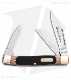 Schrade Old Timer Old Timer 3pc Folder Knife Set Saw Cut Handles Limited Ed W/Gift Tin (Satin) -Avokelavavat Sales Store Old timer 3pc folder tin saw cut handles BHQ 123468 td 1