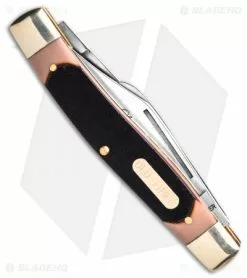 Schrade Old Timer Old Timer 3pc Folder Knife Set Saw Cut Handles Limited Ed W/Gift Tin (Satin) -Avokelavavat Sales Store Old timer 3pc folder tin saw cut handles BHQ 123468 td 1 side