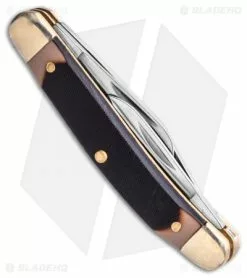 Schrade Old Timer Old Timer 3pc Folder Knife Set Saw Cut Handles Limited Ed W/Gift Tin (Satin) -Avokelavavat Sales Store Old timer 3pc folder tin saw cut handles BHQ 123468 td 2 side