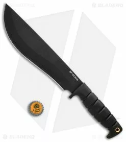 Ontario Knife Company Ontario GEN II SP-53 Knife Fixed Blade W/ Black Nylon Sheath (10" Black) 8689 -Avokelavavat Sales Store Ontario GEN II SP 53 Black Nylon Sheath Black 8689 BHQ 75491 jr bottlecap