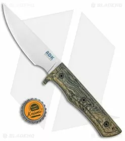 Ontario Knife Company Ontario High Peaks Hunter Fixed Blade Knife Green Micarta (4.4" Satin) -Avokelavavat Sales Store Ontario High Peaks Hunter Green Micarta Satin BHQ 123689 jr bottlecap 2