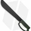 Ontario Knife Company Ontario OKC 12.5" Camp Plus Machete Fixed Blade Knife D Handle (Black)