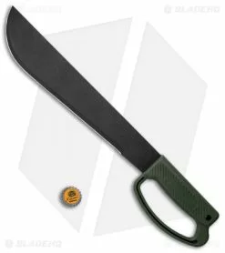 Ontario Knife Company Ontario OKC 12.5" Camp Plus Machete Fixed Blade Knife D Handle (Black) -Avokelavavat Sales Store Ontario OKC 12.5in Camp Plus Machete Fixed Blade Knife Green D Handle Black ON8510DTC BHQ 117799 jr bottlecap