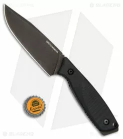 Ontario Knife Company Ontario OKC Cerberus Fixed Blade Knife W/ Nylon Sheath (4.8" Black) 8694 -Avokelavavat Sales Store Ontario OKC Cerberus Black G 10 Black 8694 BHQ 75499 jr bottlecap