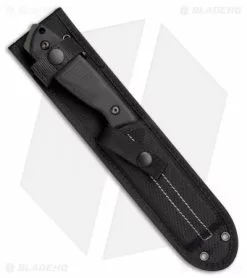 Ontario Knife Company Ontario OKC Cerberus Fixed Blade Knife W/ Nylon Sheath (4.8" Black) 8694 -Avokelavavat Sales Store Ontario OKC Cerberus Black G 10 Black 8694 BHQ 75499 jr sheath