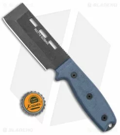 Ontario Knife Company Ontario OKC RAT-3 Gobar Fixed Blade Knife Black Micarta (3.5" Black) 8660 -Avokelavavat Sales Store Ontario OKC Rat 3 Gobar Fixed Blade Black Micarta Black BHQ 140420 jr bottlecap